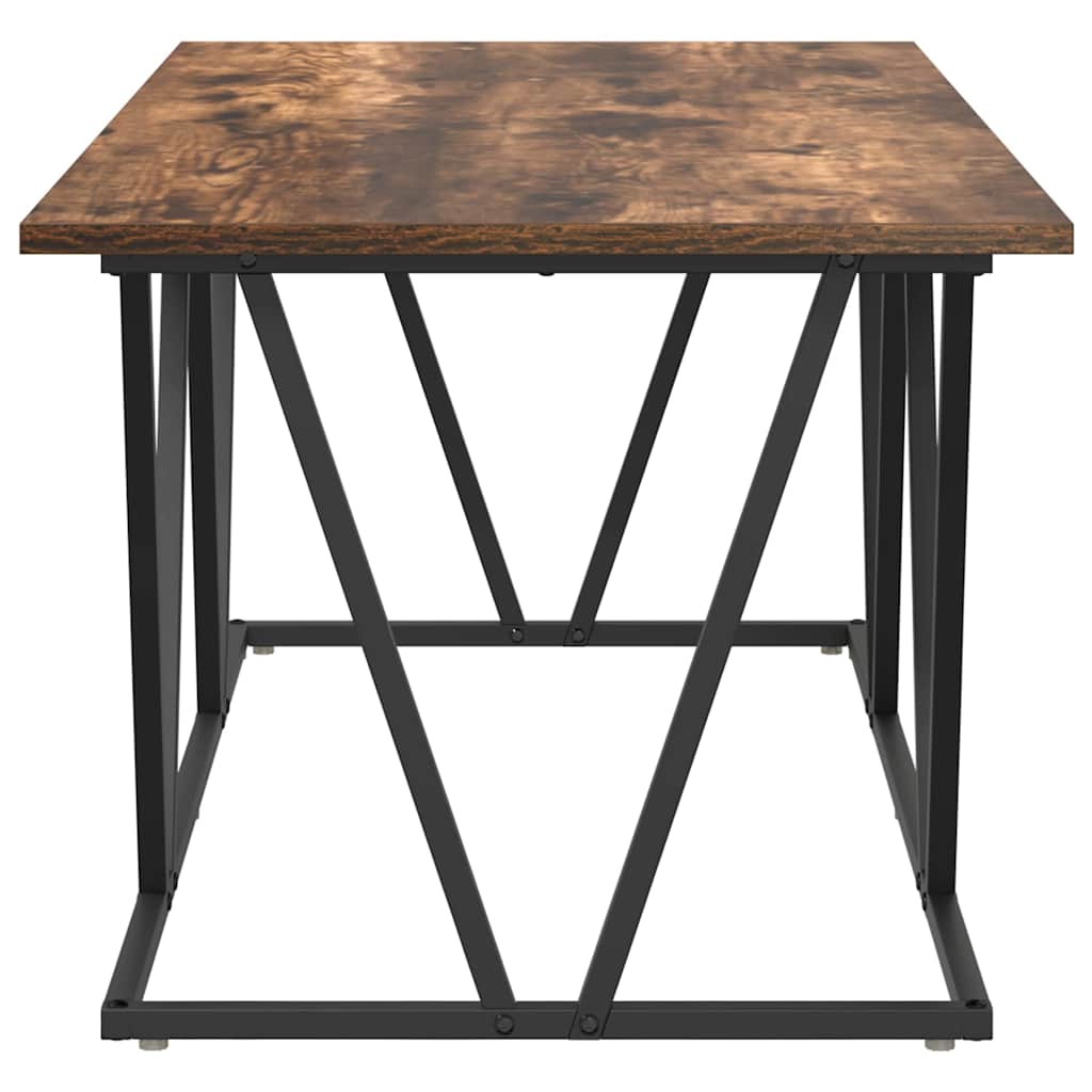 Tavolino da salotto Rovere fumé 100 x 50 x 40 cm