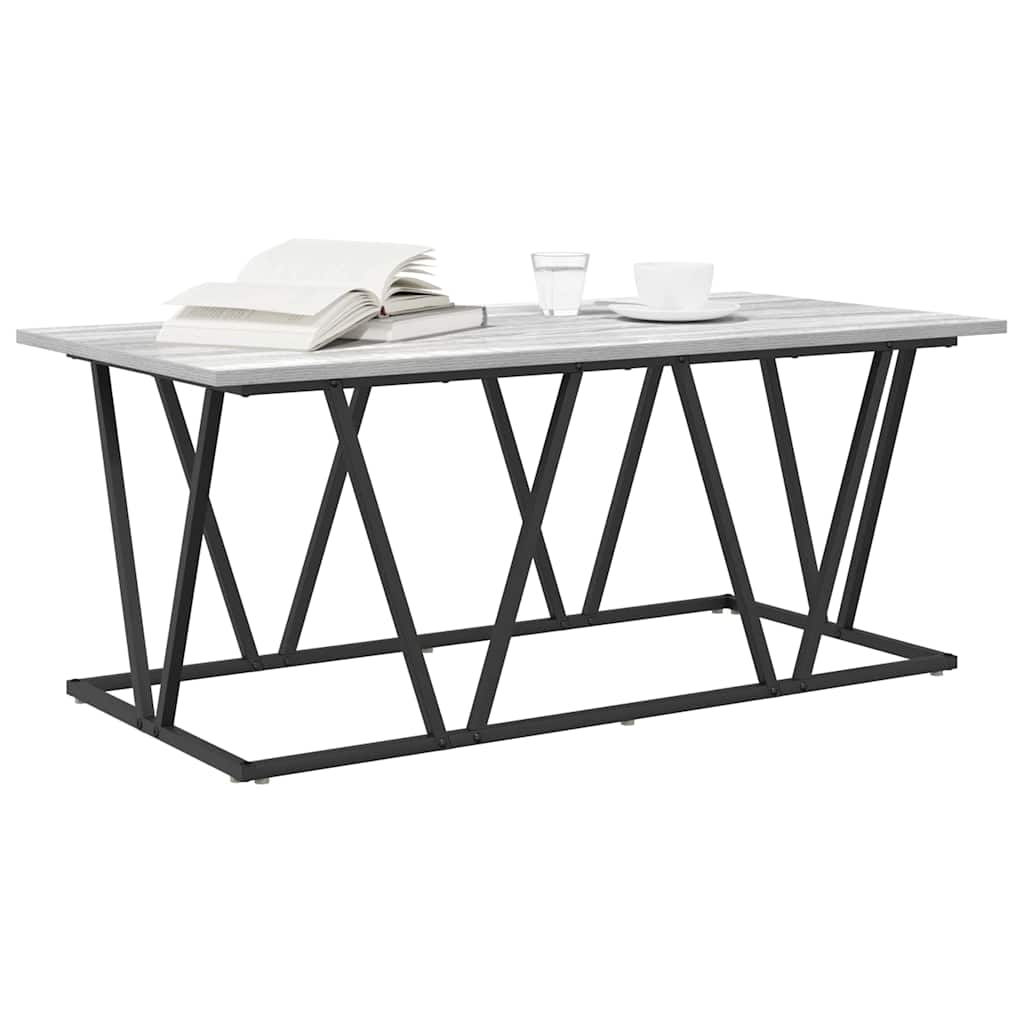 Tavolino da salotto Grigio 100 x 50 x 40 cm
