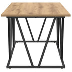 Tavolino da salotto Rovere artigianale 100 x 50 x 40 cm