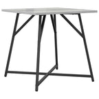 Set tavolini 2 pcs Grigio Sonoma e Nero