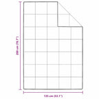 Piumone Bianco 135 x 200 cm Piuma