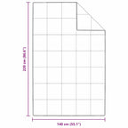 Piumone Bianco 140 x 220 cm Piuma