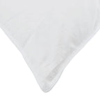 Cuscino con cuscino 2 pcs Bianco 80 x 80 cm Piuma