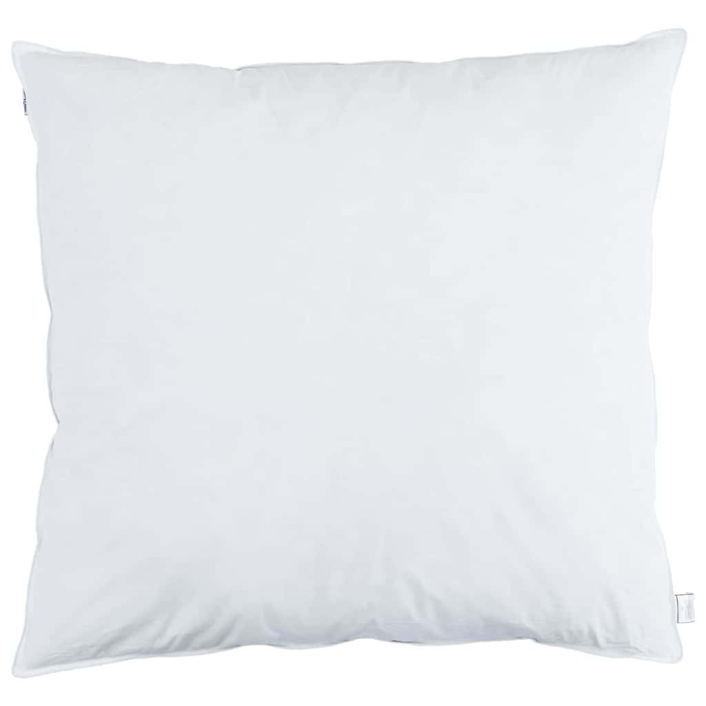 Cuscino con cuscino 2 pcs Bianco 80 x 80 cm Piuma