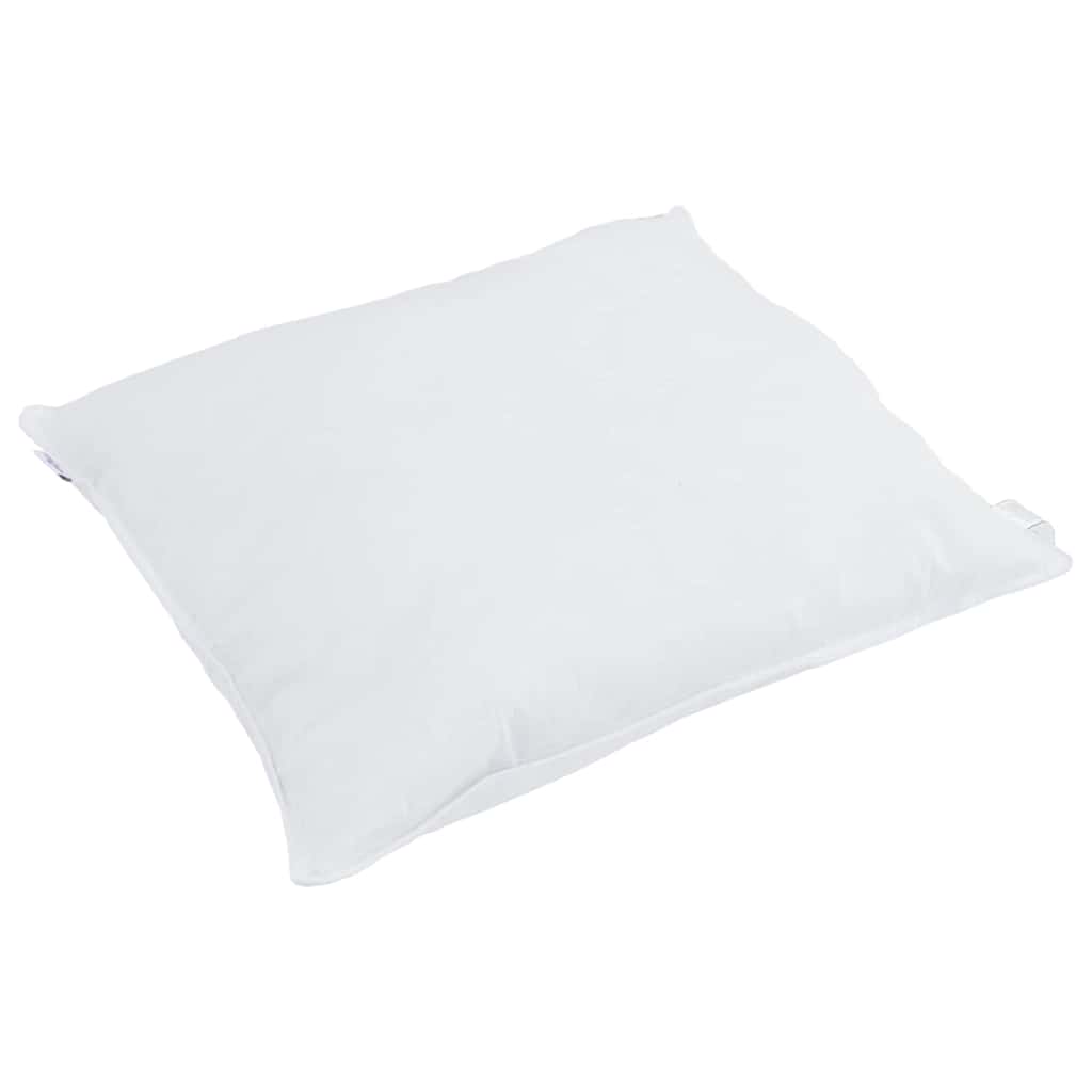 Cuscino con cuscino 2 pcs Bianco 80 x 80 cm Piuma