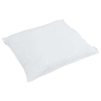 Cuscino con cuscino 2 pcs Bianco 80 x 80 cm Piuma