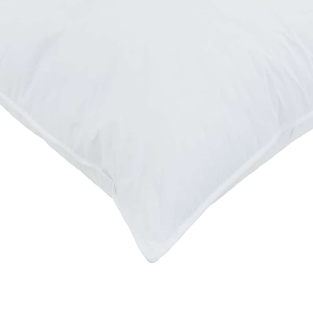 Cuscino con cuscino 2 pcs Bianco 40 x 60 cm Cotone