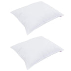 Cuscino con cuscino 2 pcs Bianco 40 x 60 cm Cotone