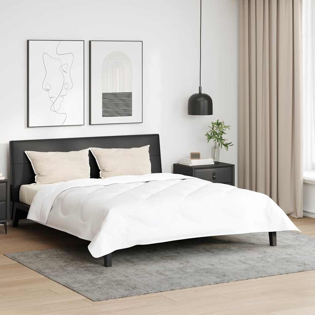 Cuscino con cuscino 2 pcs Bianco 40 x 80 cm Cotone