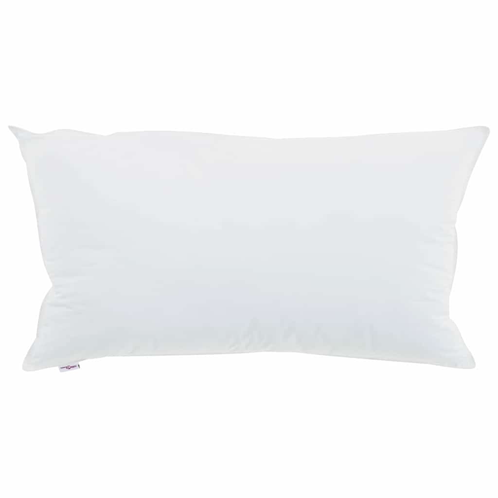 Cuscino con cuscino 2 pcs Bianco 40 x 80 cm Cotone