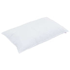 Cuscino con cuscino 2 pcs Bianco 40 x 80 cm Cotone