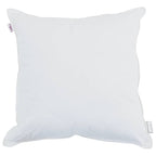 Cuscino con cuscino 2 pcs Bianco 80 x 80 cm Cotone