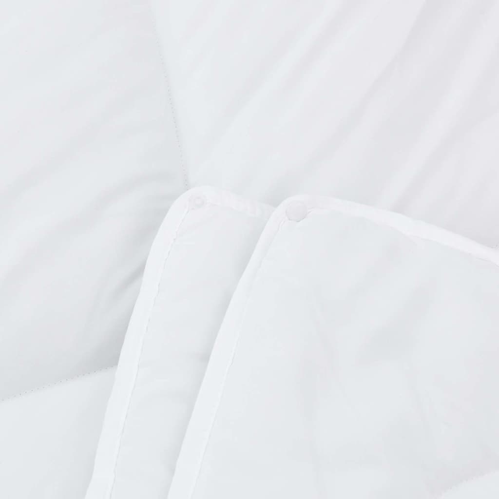 Duvet 2-in-1 Bianco 220 x 200 x 10 cm Poliestere