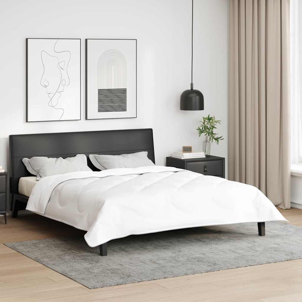 Duvet 2-in-1 Bianco 220 x 200 x 10 cm Poliestere