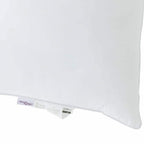Cuscino 2 pcs Bianco 75 x 50 x 20 cm Cotone e Poliestere
