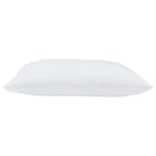 Cuscino 2 pcs Bianco 75 x 50 x 20 cm Cotone e Poliestere