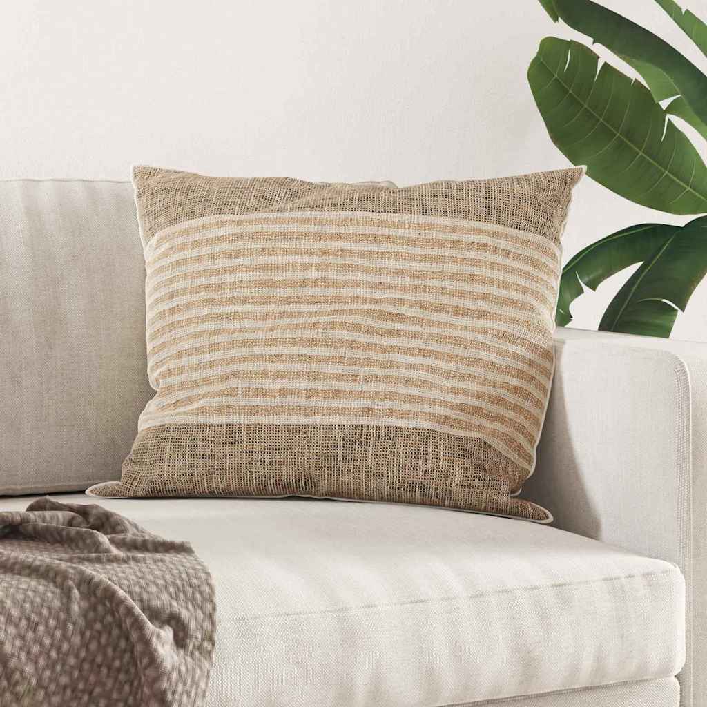 Cuscino con cuscino 2 pcs Bianco 79 x 60 x 20 cm Poliestere