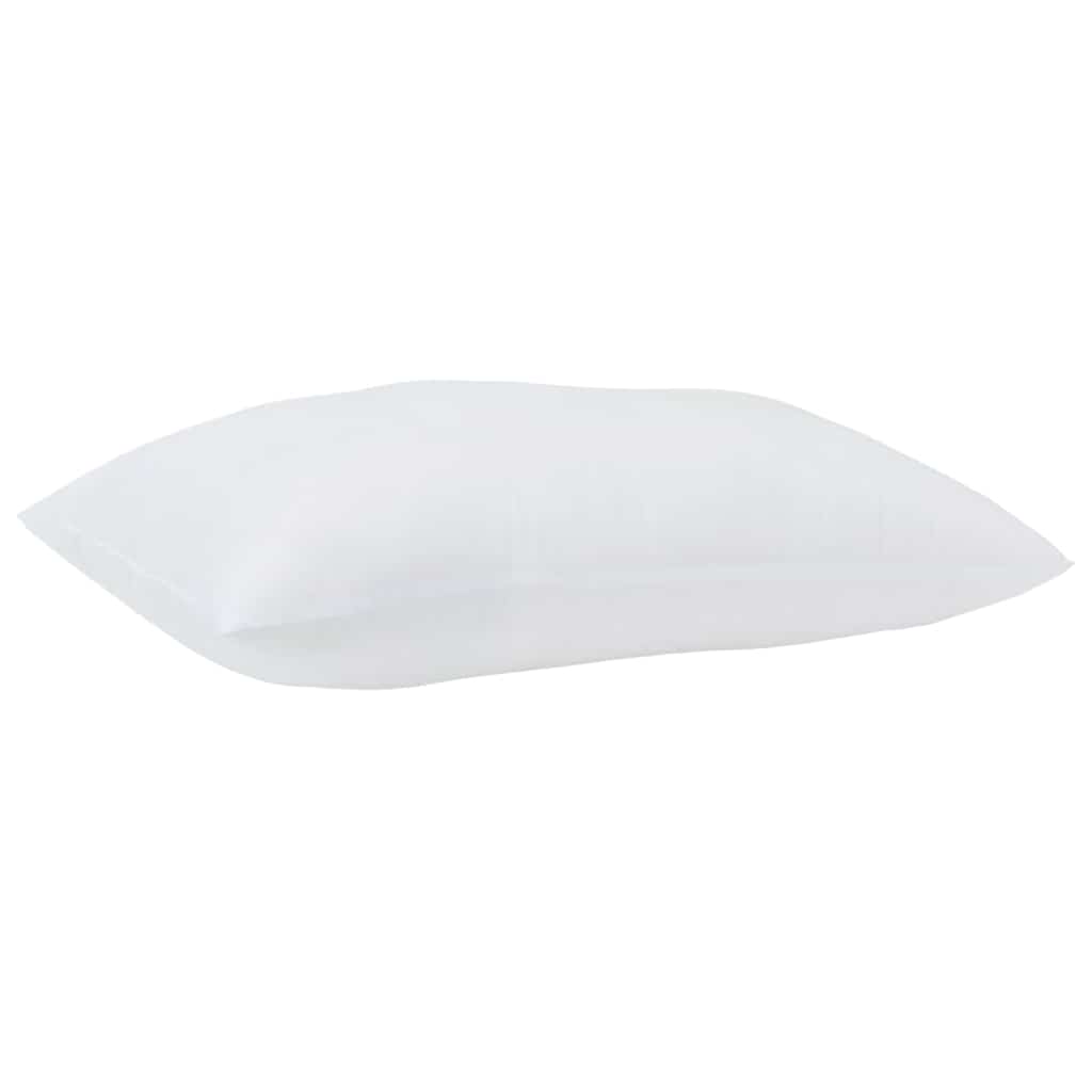 Cuscino con cuscino 2 pcs Bianco 61 x 41 x 20 cm Poliestere