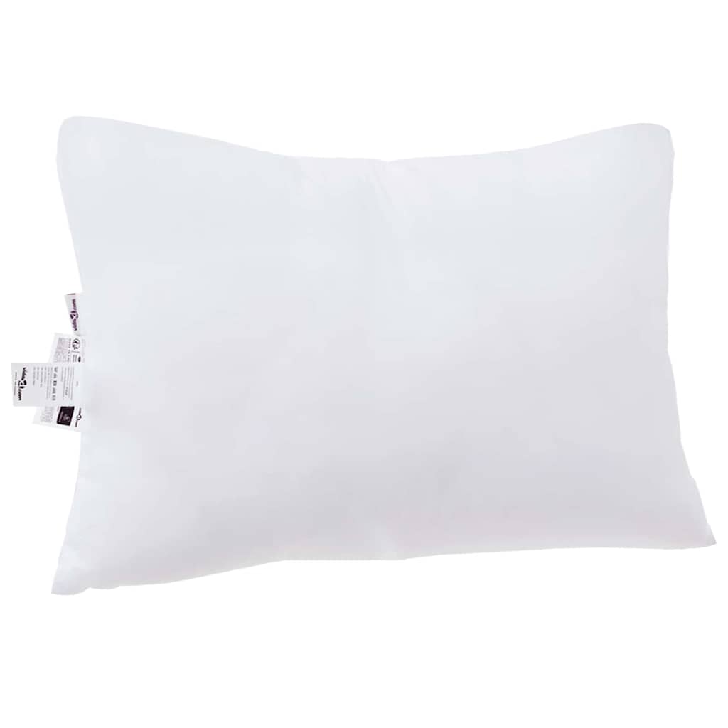 Cuscino con cuscino 2 pcs Bianco 61 x 41 x 20 cm Poliestere