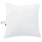 Cuscino con cuscino 2 pcs Bianco 80 x 80 x 20 cm Poliestere