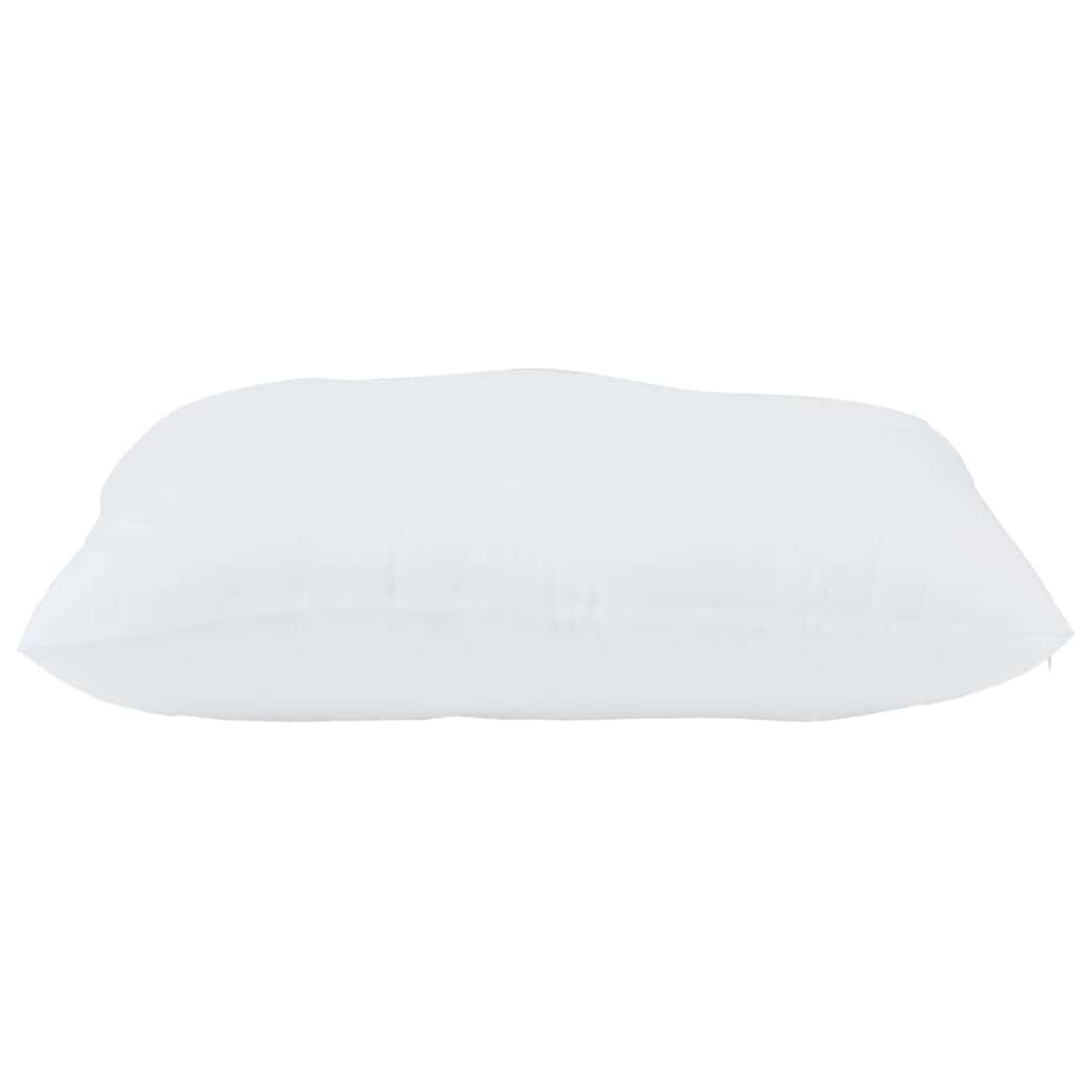 Cuscino con cuscino 2 pcs Bianco 80 x 80 x 20 cm Poliestere