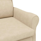 poltrona Crema 76 x 94 x 102 cm Microfibra