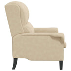 poltrona Crema 76 x 94 x 102 cm Microfibra