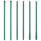 Set da Badminton con 4 Racchette e Rete 620x151 cm