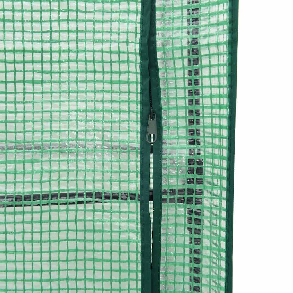 Letto rialzato con copertura per serra effetto rattan 160x40x123 cm