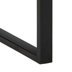 Tavolo Consolle 100x35x75 cm in Legno Massello di Mango Grezzo