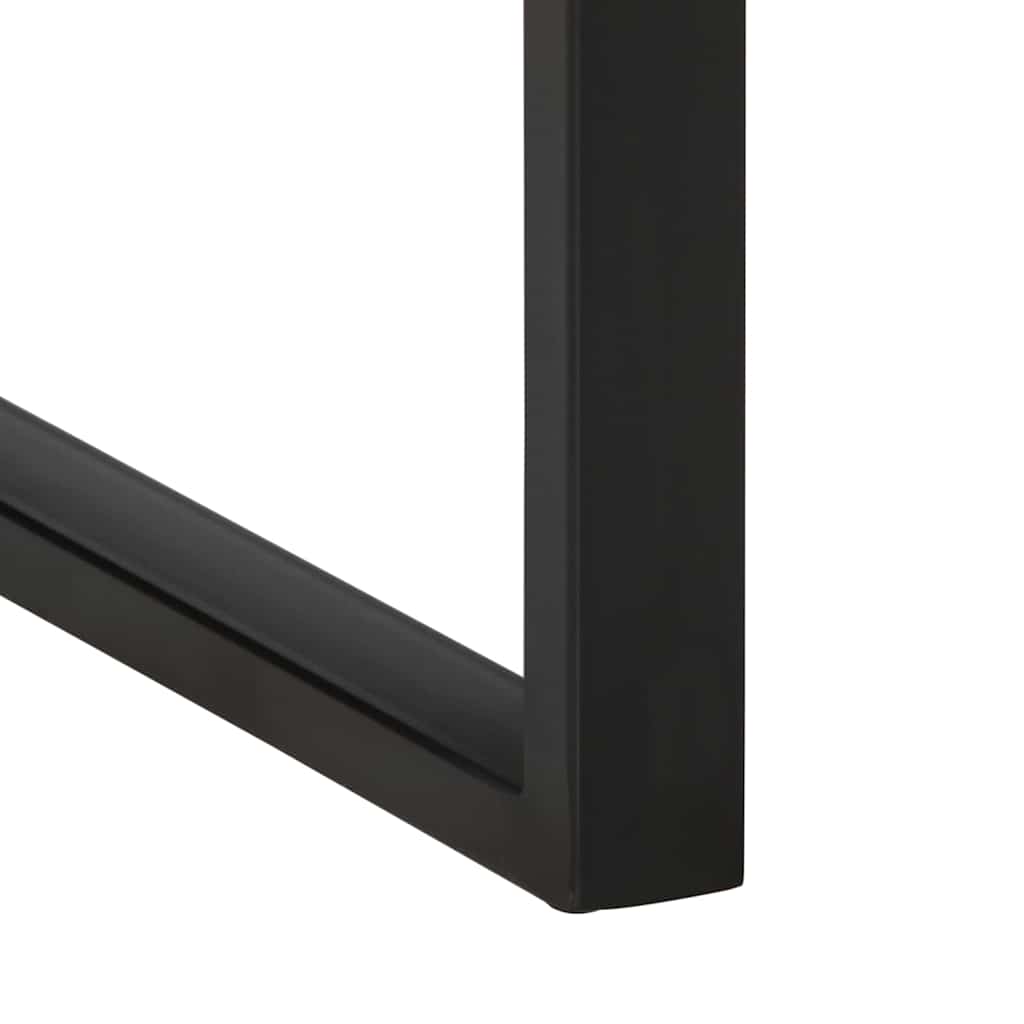 Tavolo Consolle Multicolore 100x35x75cm Legno Massello Recupero