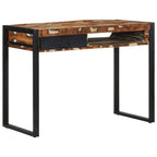 Scrivania Multicolore 100x50x75 cm in Legno Massello Recupero