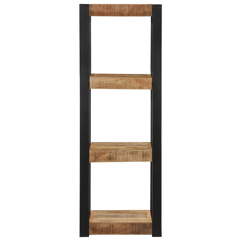 Mensola da Parete 35x35x100cm in Legno Massello di Mango Grezzo
