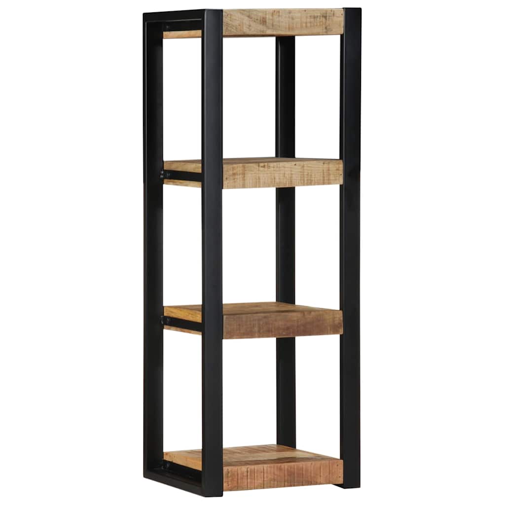 Mensola da Parete 35x35x100cm in Legno Massello di Mango Grezzo
