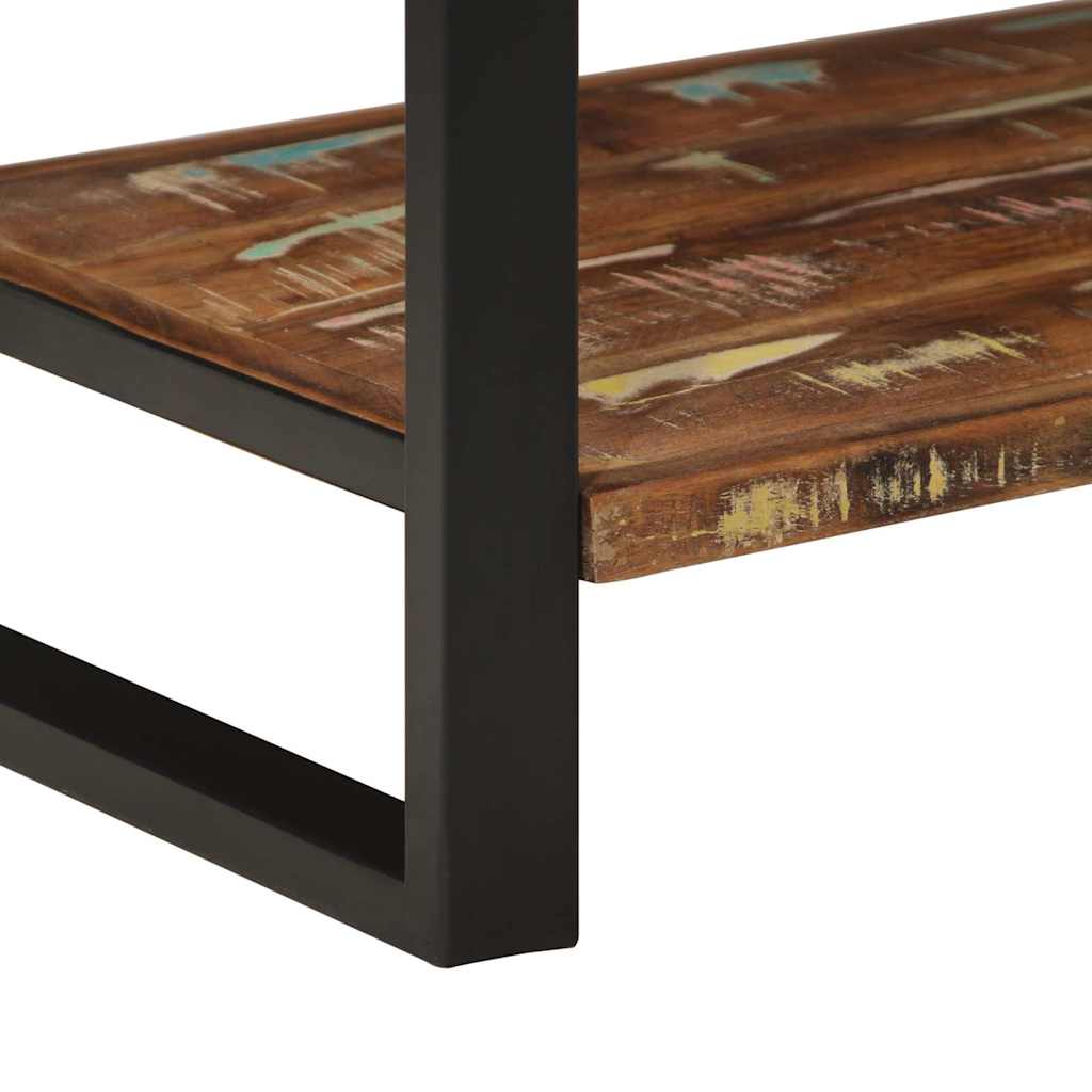 Appendiabiti Multicolore 80x40x190 cm Legno Massello Recupero