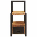 Appendiabiti Marrone 40 x 40 x 90 cm Legno di mango massello