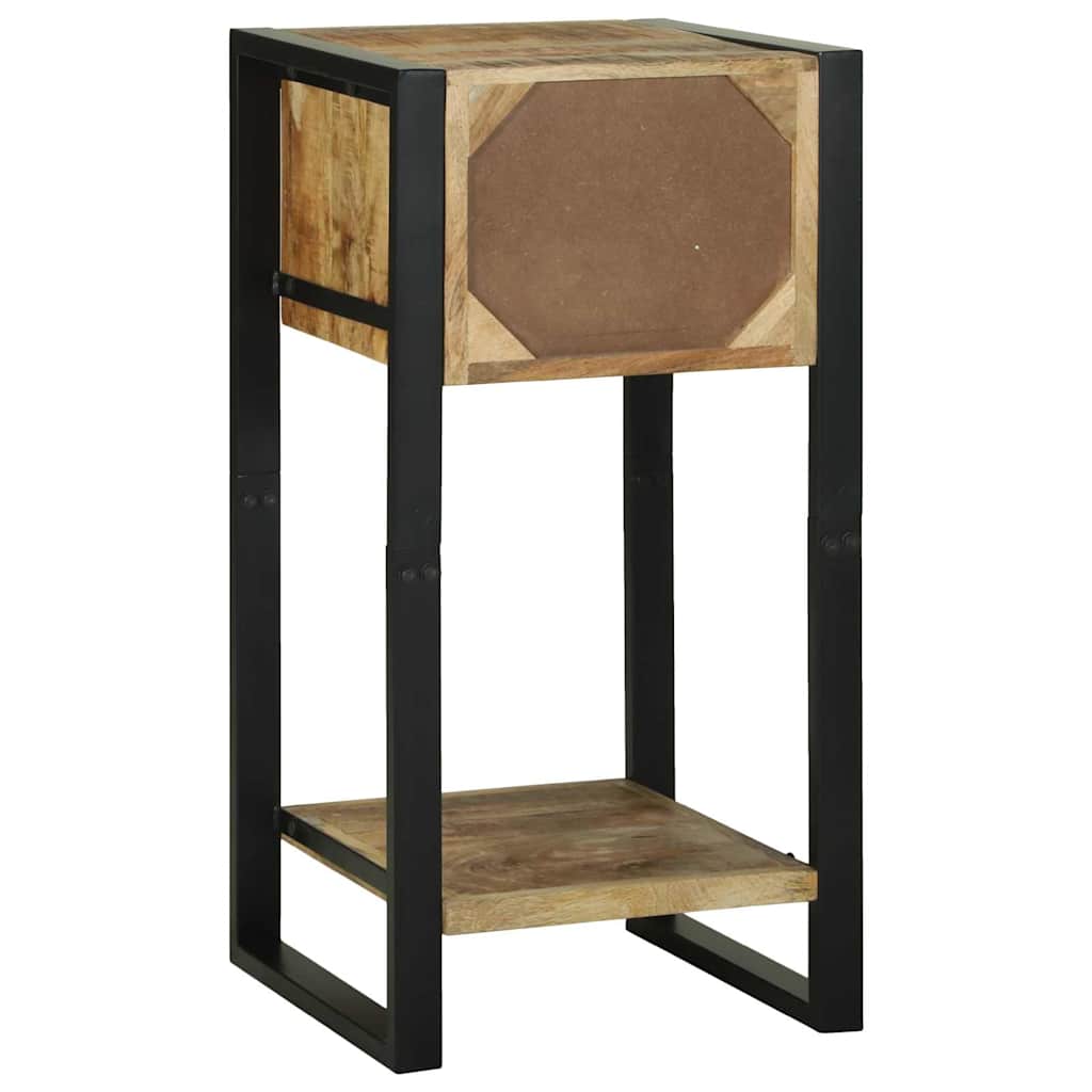 Tavolino Marrone 40 x 40 x 80 cm Legno di mango massello