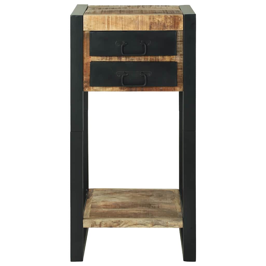 Tavolino Marrone 40 x 40 x 80 cm Legno di mango massello