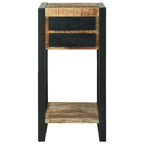 Tavolino Marrone 40 x 40 x 80 cm Legno di mango massello