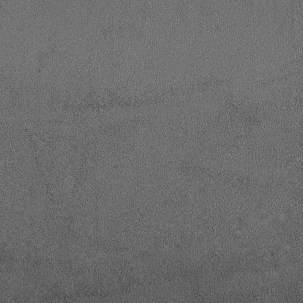 Poltrona Reclinabile Massaggio Grigio Scuro Tessuto Microfibra