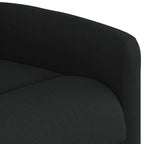Poltrona Reclinabile in Tessuto Nero
