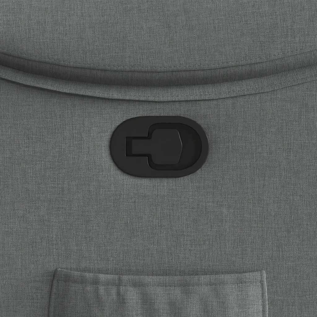 Poltrona Reclinabile in Tessuto Grigio Scuro