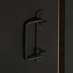 Comodino 40x30x51 cm in Legno Grezzo Massello di Mango
