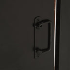Comodino Multicolore 40x30x51 cm in Legno Massello Recupero