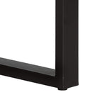Tavolo Consolle 90x35x75 cm in Legno Massello di Mango Grezzo