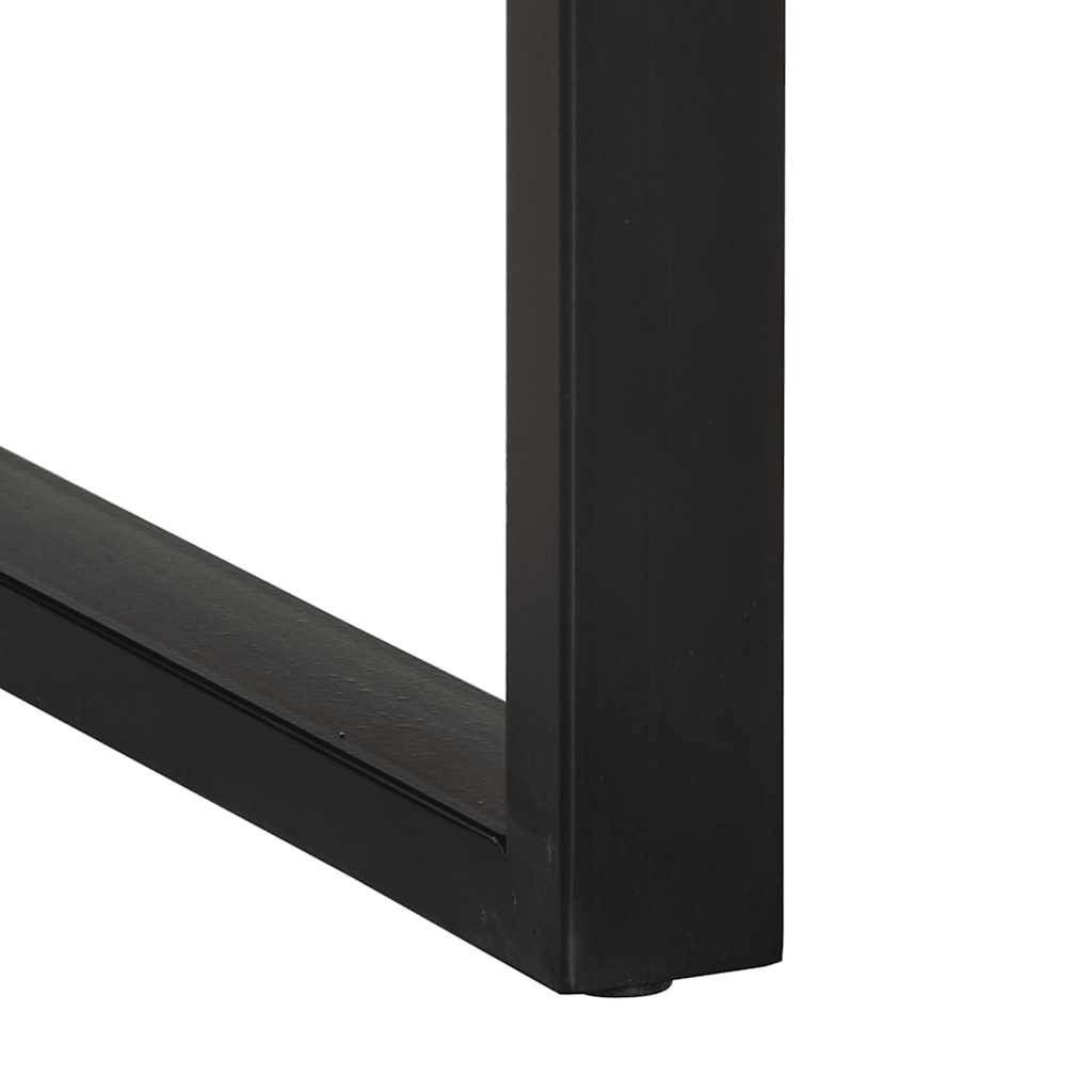 Tavolo Consolle Multicolore 90x35x75 cm Legno Massello Recupero