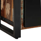 Mobile Porta TV 80x30x40 cm in Legno Massello di Recupero