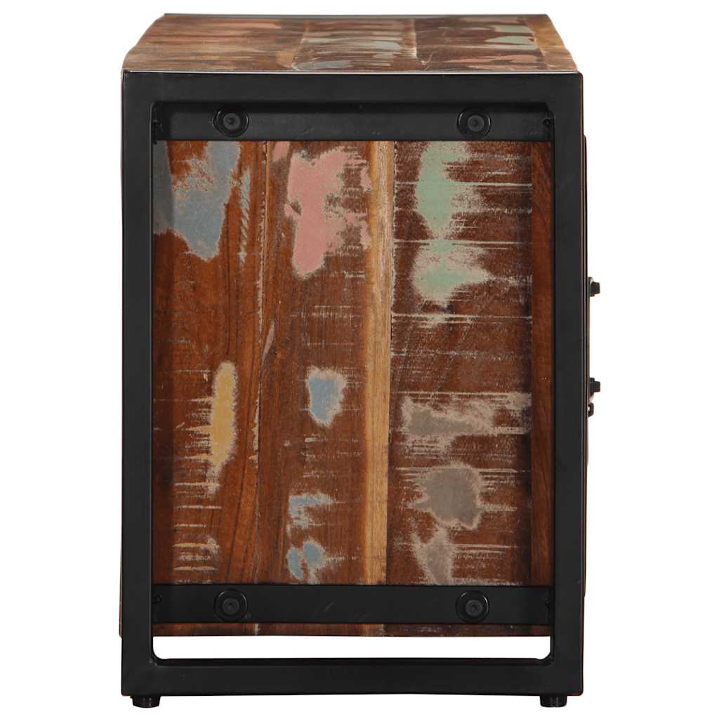 Mobile Porta TV 100x30x40 cm in Legno Massello di Recupero