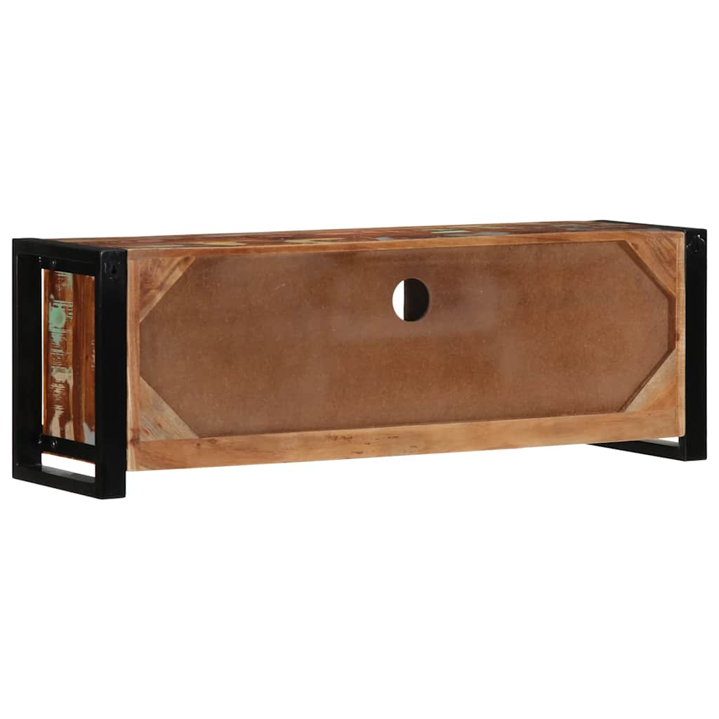 Mobile Porta TV 100x30x35 cm in Legno Massello di Recupero