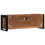 Mobile Porta TV 100x30x35 cm in Legno Massello di Recupero